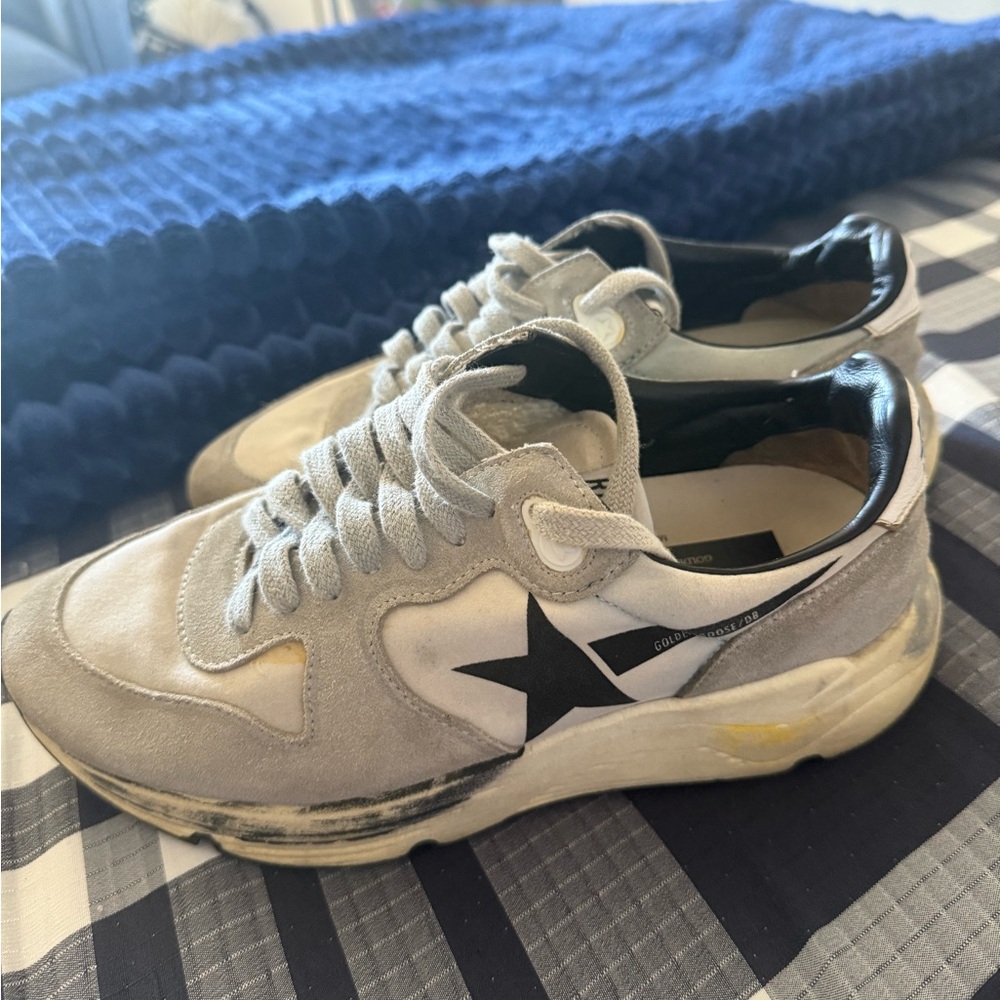 Golden Goose White and Black